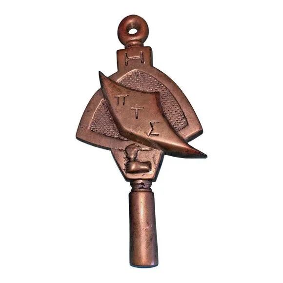 Vintage Brass Pi Tau Sigma Mechanical Engineering Fraternity Honor Society Key - Picture 1 of 10